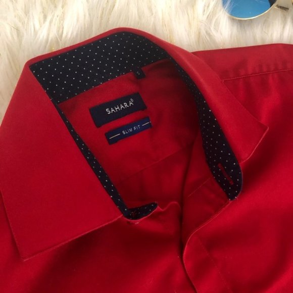 Men’s Slim Fit Dress Shirt - Picture 3 of 3